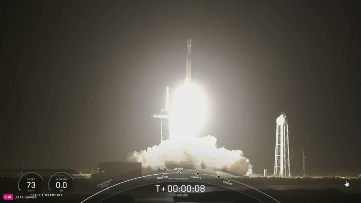 SpaceX launching additional Starlink satellites from Florida